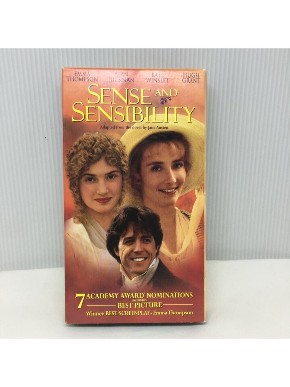Sense And Sensibility 1995 VHS Tape Columbia TriStar Emma Thompson Hugh Grant